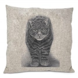 Charlotte the Wildcat Cushion