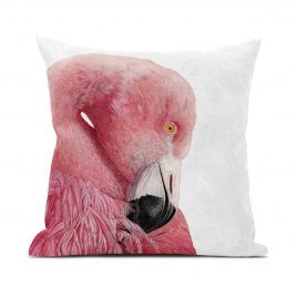Patsy the Flamingo Cushion