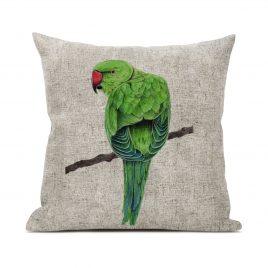 Bruno the Parakeet Cushion