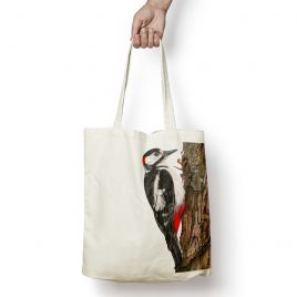 Woodpecker Tote Bag